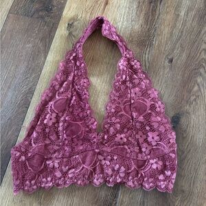Lace Halter Bralette